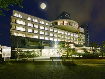 Hagi Grand Hotel Tenku Bagian luar foto